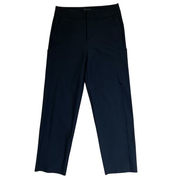 Athleta Stellar Straight Crop Pant in Black Sz 6 Stretchy Comfy Everyday Office - Picture 5 of 16